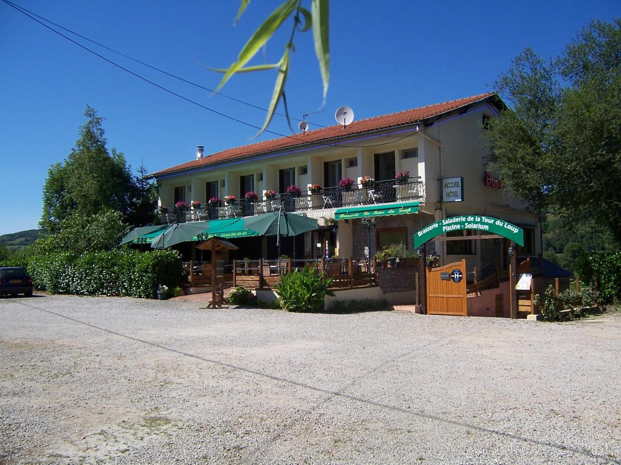 Hotel La Tour Du Loup La Bastide-de-Sérou Exterior foto